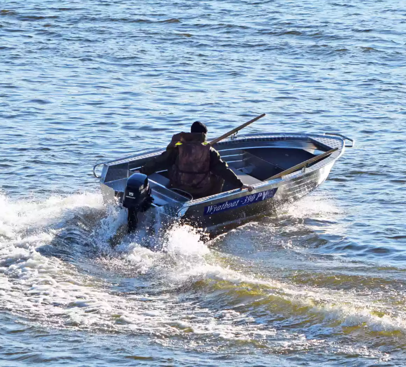 Алюминиевая лодка Wyatboat-390 P в Иркутске