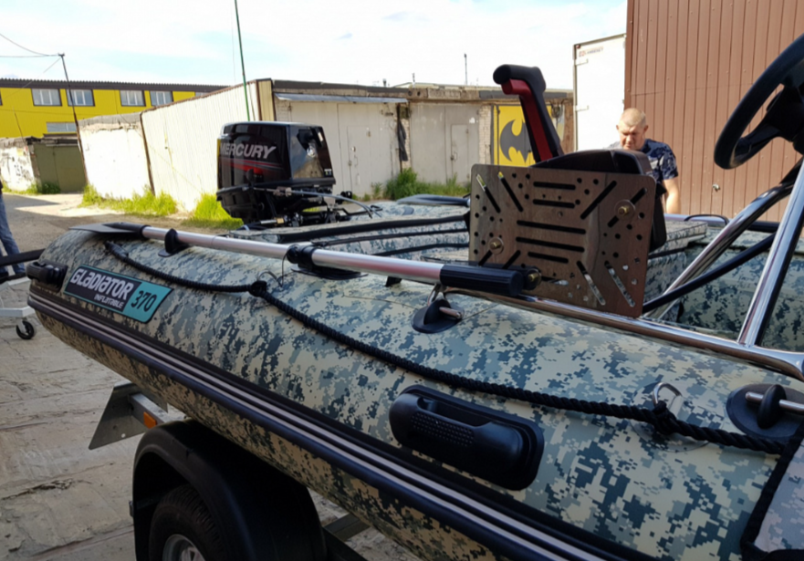 НАДУВНАЯ ЛОДКА GLADIATOR C370AL в Иркутске