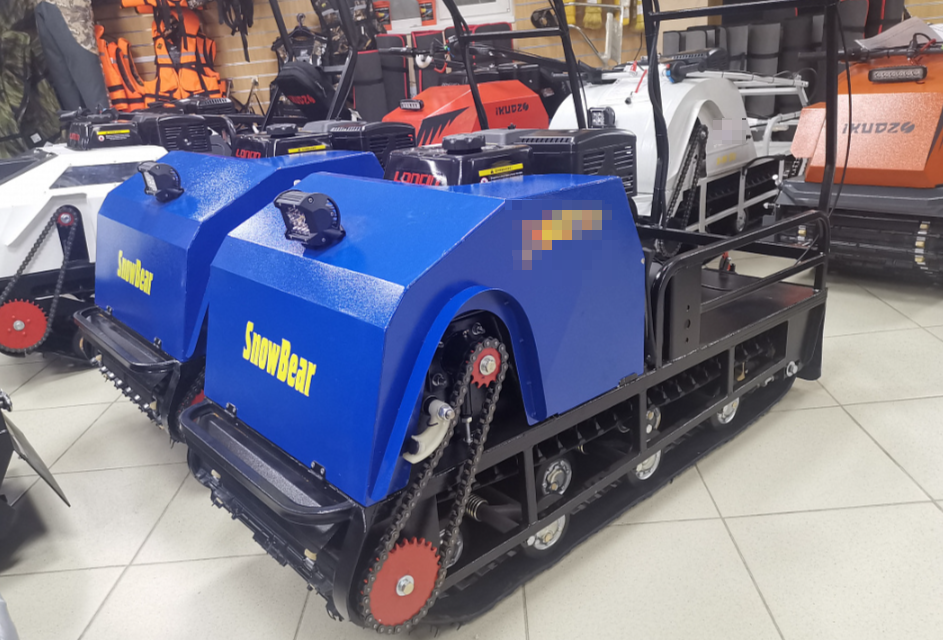 Мотобуксировщик SNOWBEAR 500 LONG 15  (длинная база) в Иркутске