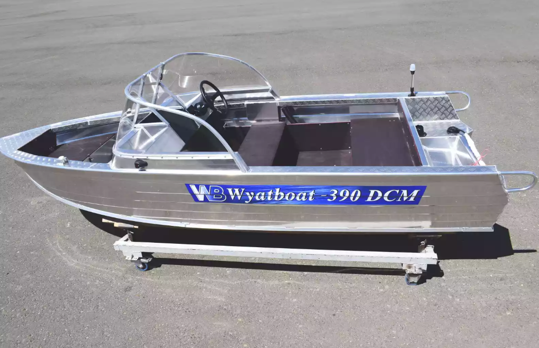 Алюминиевая лодка Wyatboat-390 DCM в Иркутске