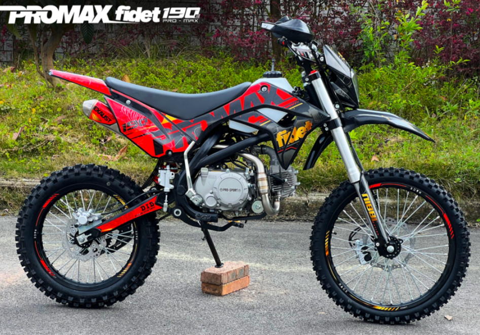 Мотоцикл (питбайк) PROMAX FIDET (ФАЙДЕТ) 190E MAX PRO LUX 19/16 в Иркутске