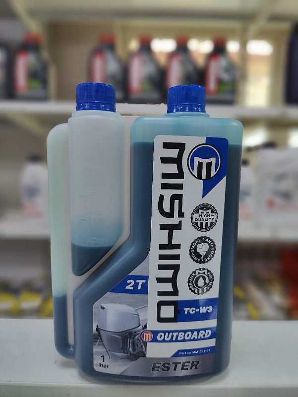 Масло MISHIMO 2T OUTBOARD (ESTER) полусинтетика 1 л в Иркутске