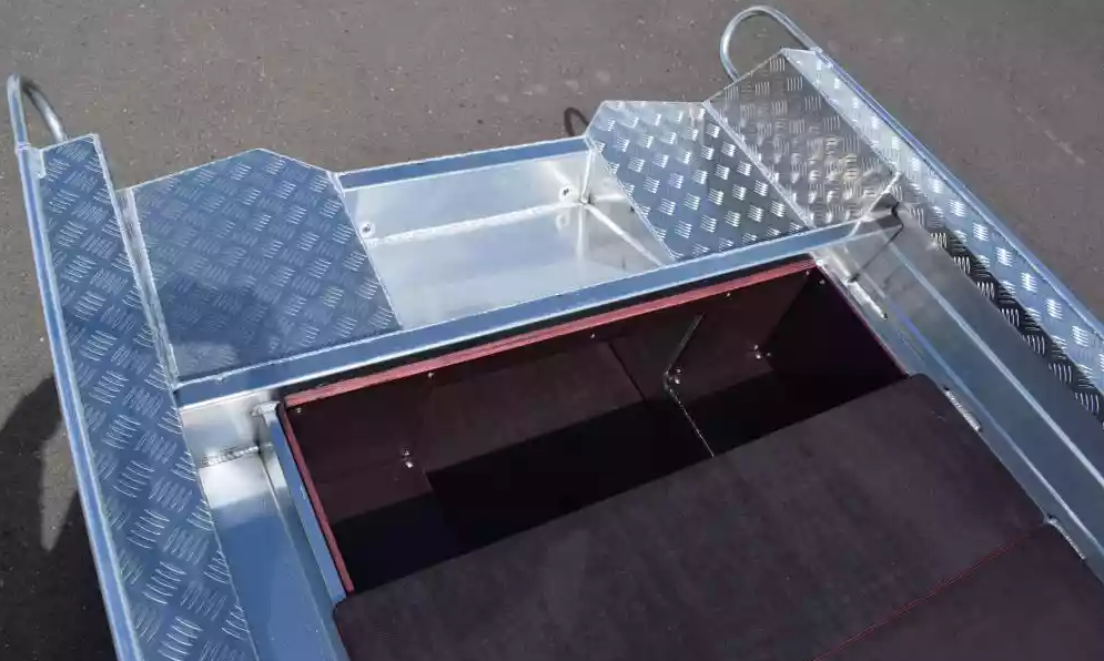 Алюминиевая лодка Wyatboat-390Р Fish в Иркутске
