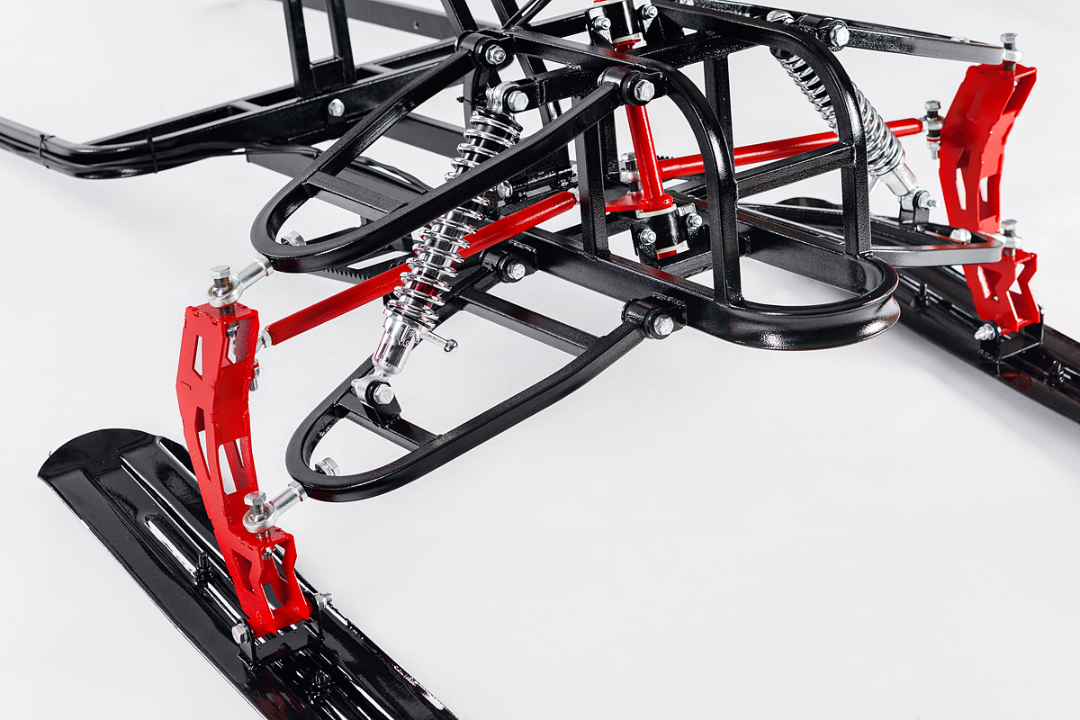 Лыжный модуль IKUDZO с подогревом ручек пластиковые лыжи в Иркутске