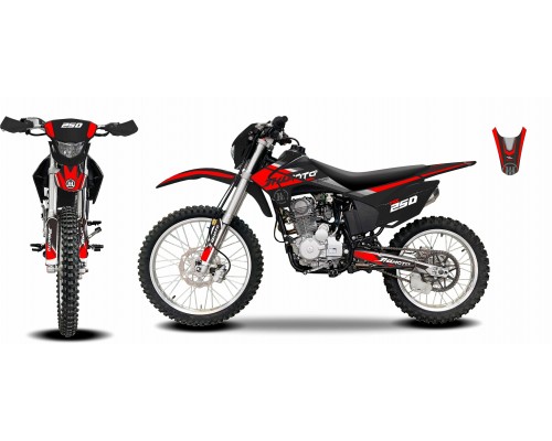 Мотоцикл JHLMOTO JHL MX250 CB250D-G (ZS165FML) в Иркутске