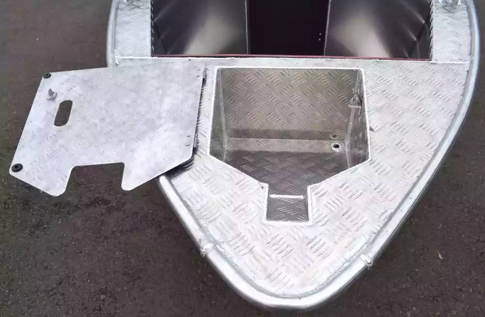 Алюминиевая лодка Wyatboat-390 DCM Увеличенный борт в Иркутске