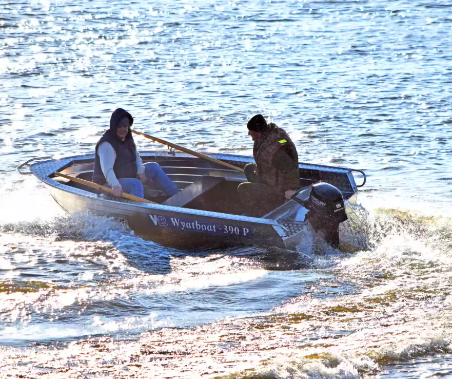 Алюминиевая лодка Wyatboat-390 P в Иркутске