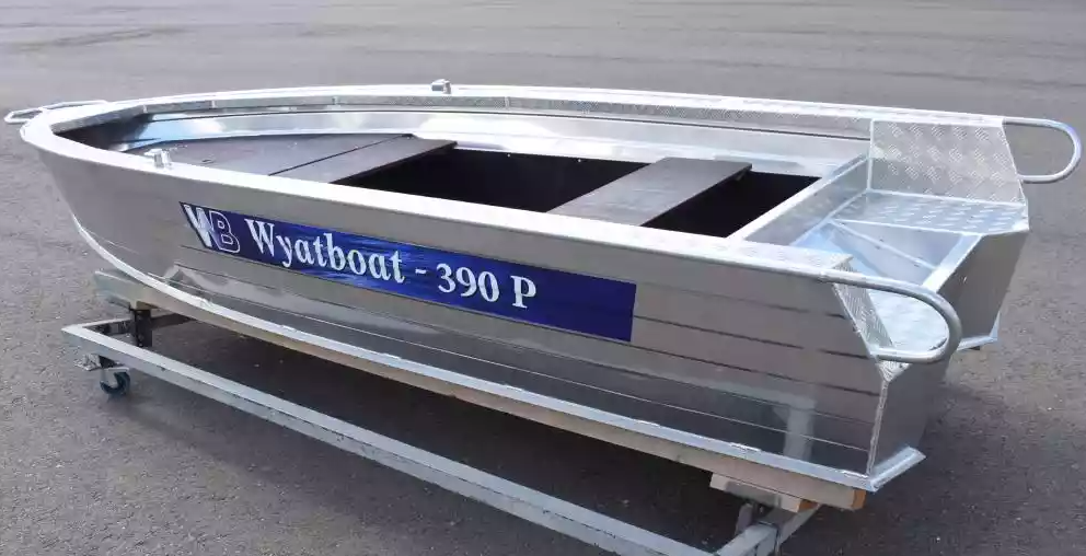 Алюминиевая лодка Wyatboat-390Р Fish в Иркутске