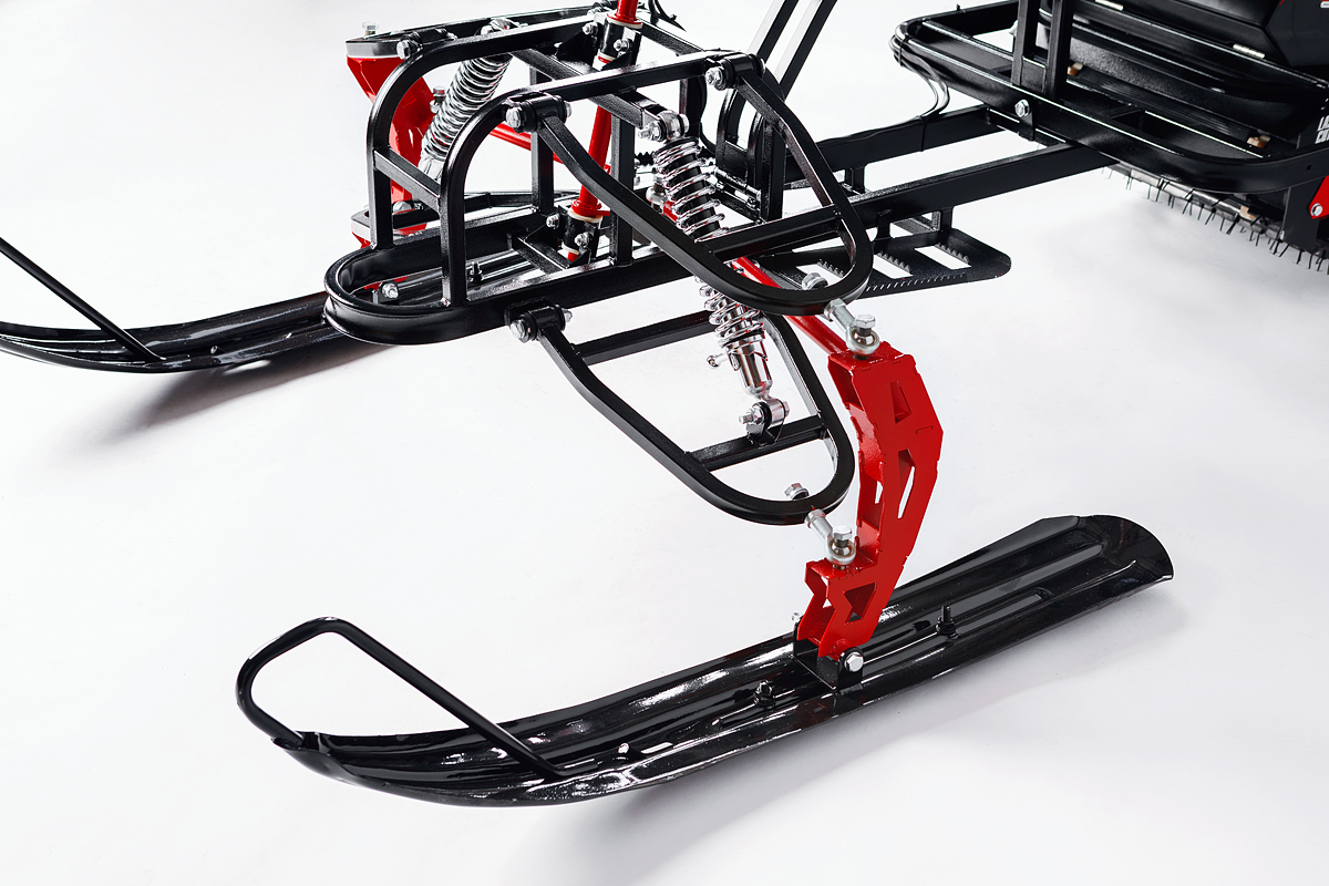 Лыжный модуль IKUDZO с подогревом ручек пластиковые лыжи в Иркутске