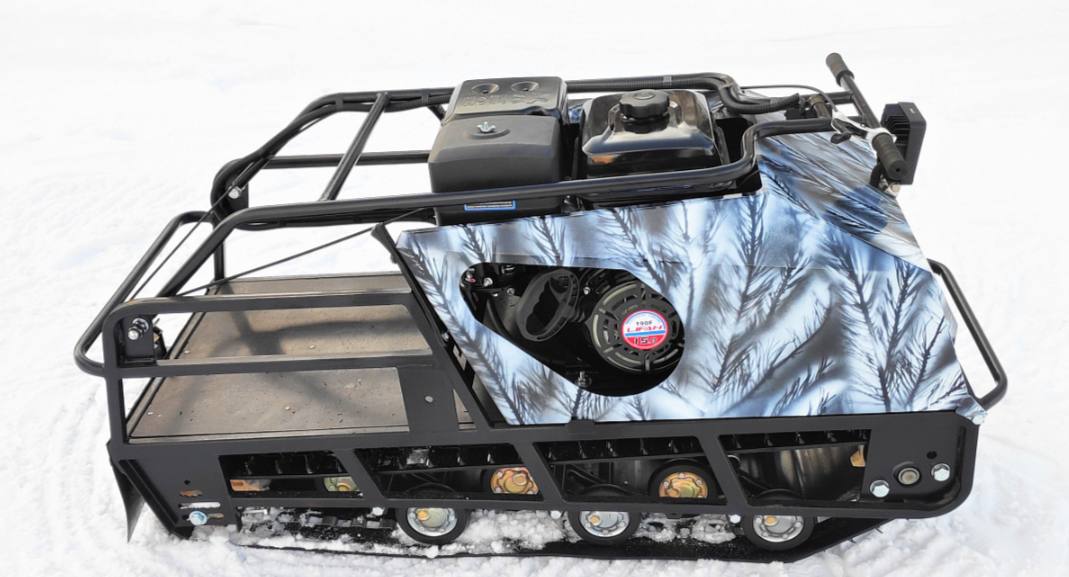 Мотобуксировщик Irondog (Железная собака) M500 9 Камуфляж Охотник в Иркутске