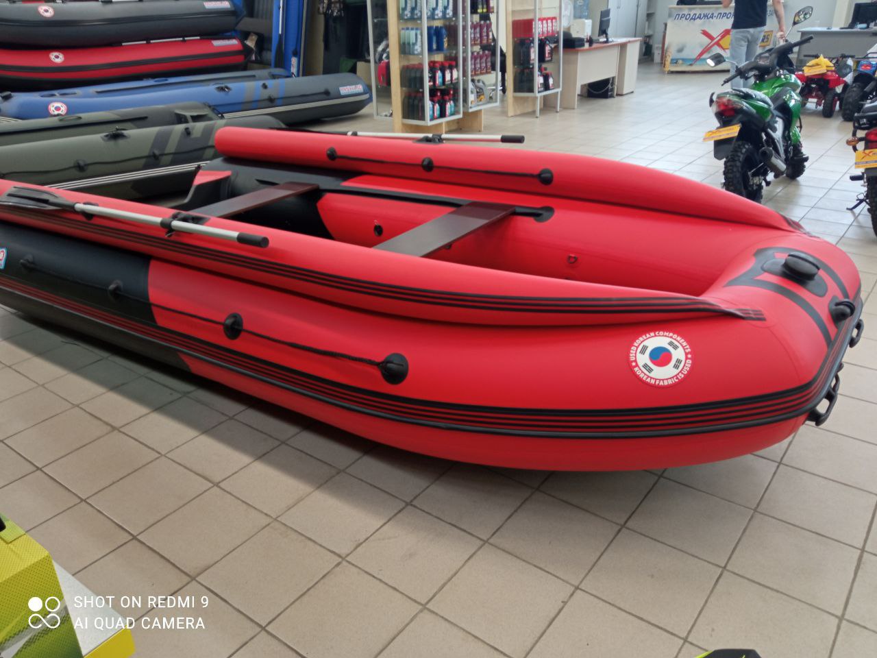 Лодка MISHIMO RIVER FJET PRO 470 под водомет в Иркутске