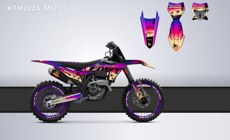 Кроссовый мотоцикл Sanchez Fury MT250 в Иркутске