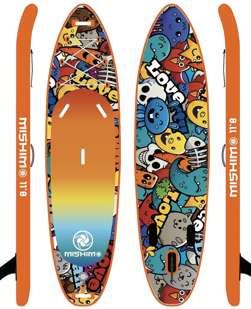 SUP (САП) Доска MISHIMO CRAZY-LINE 10.6’ (325см) в Иркутске