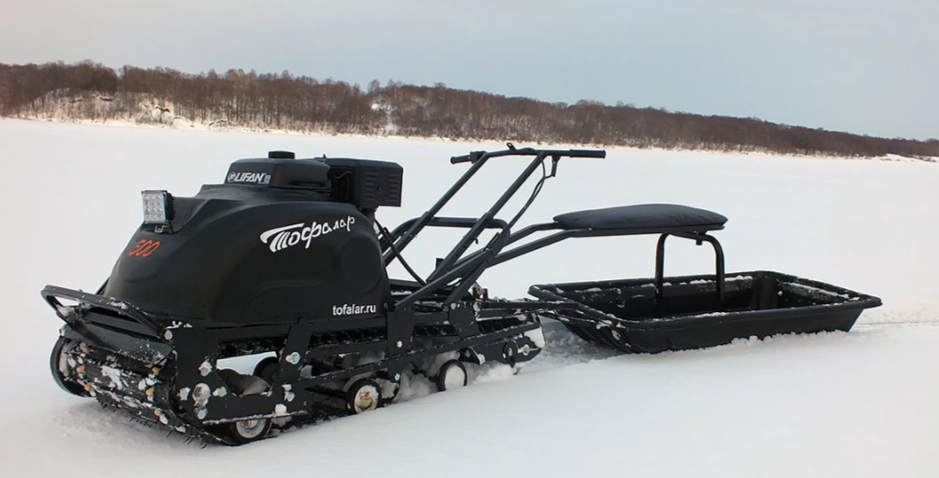 Мотобуксировщик Тофалар 500 с модулем Тягач в Иркутске