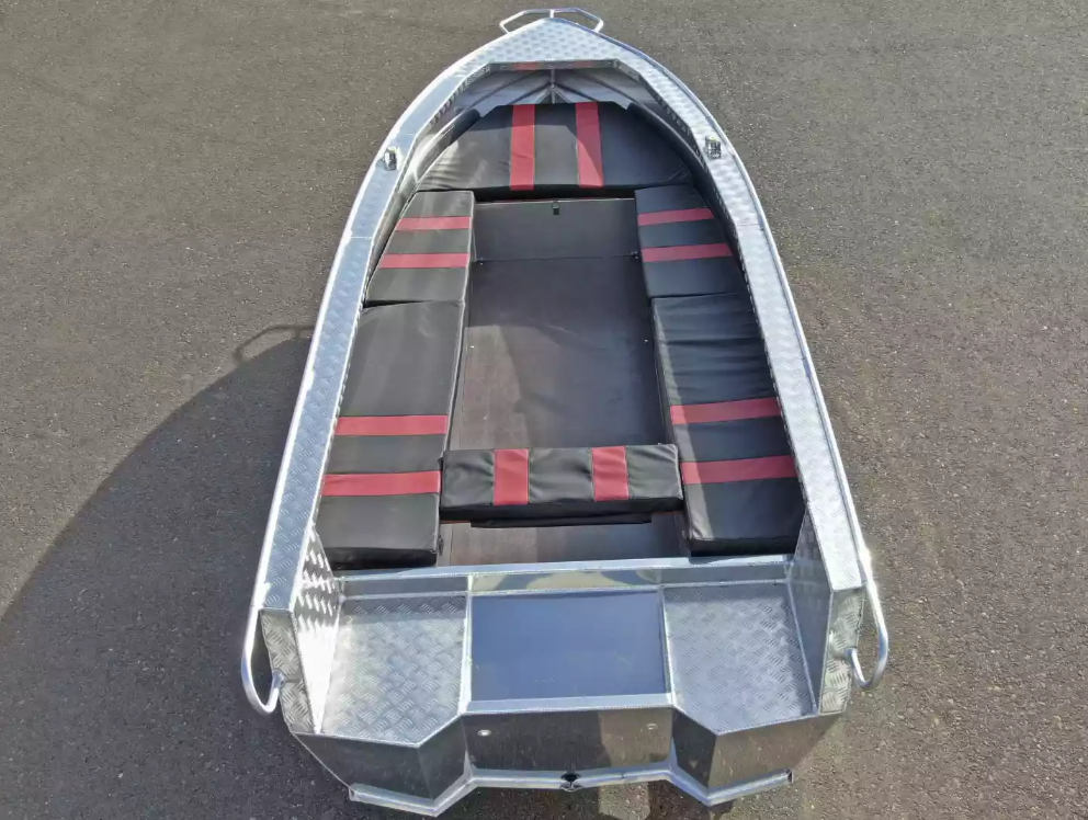 Алюминиевая лодка Wyatboat-390РМ увеличенный борт в Иркутске