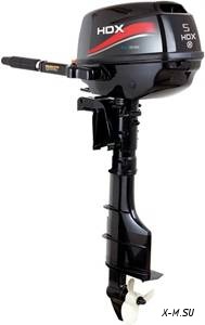 Лодочный мотор 4-х тактный HDX F 5 BMS в Иркутске