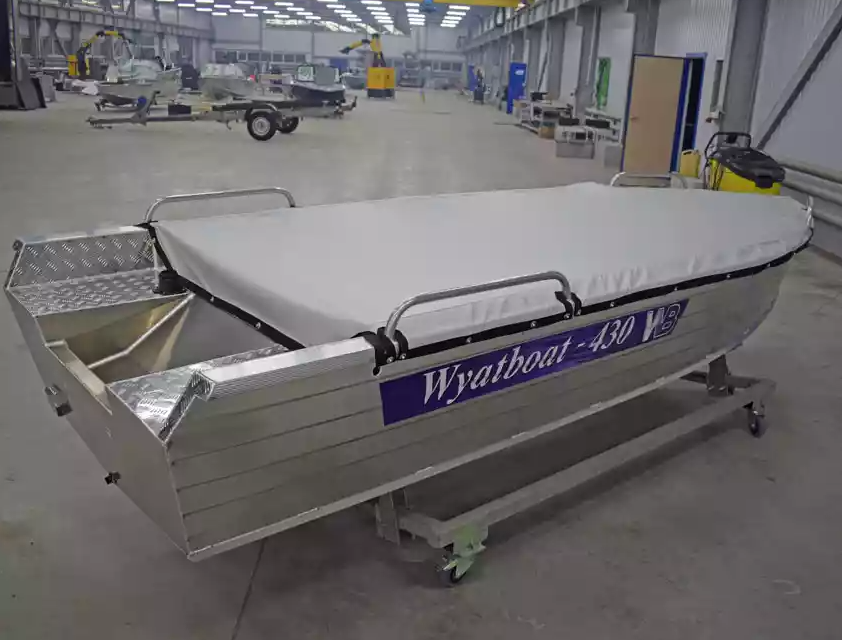 Алюминиевая лодка  Wyatboat-430 Р в Иркутске