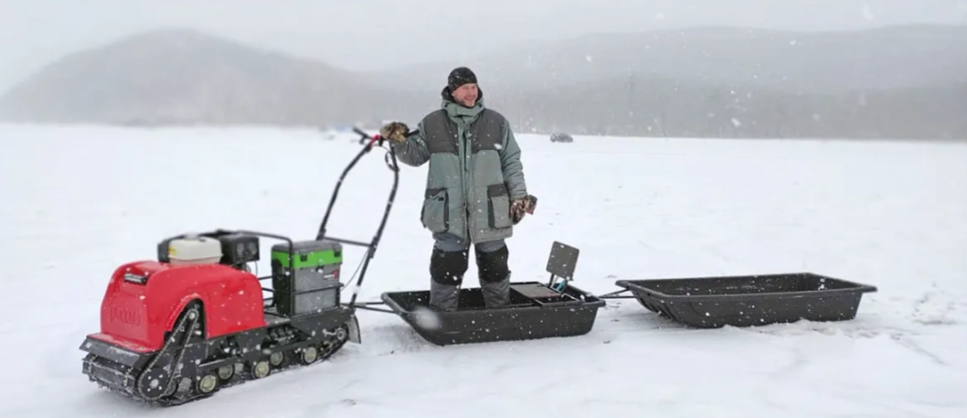 Мотобуксировщик PAXUS 500 9 л.с. HONDA в Иркутске