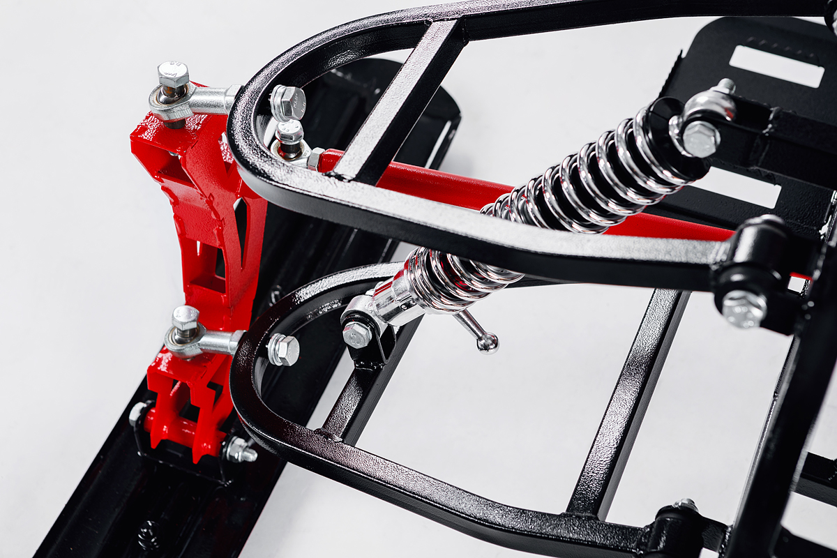 Лыжный модуль IKUDZO с подогревом ручек пластиковые лыжи в Иркутске