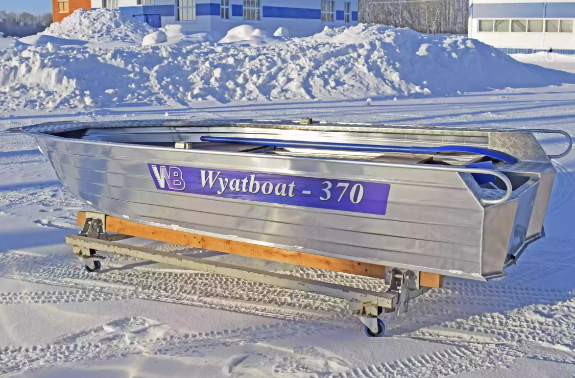 Алюминиевая лодка Wyatboat-370 Р FISH в Иркутске