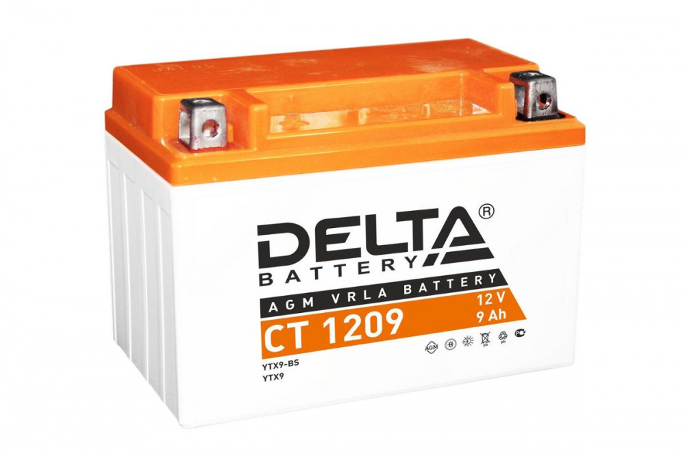 Аккумулятор Delta CT 1209 (12V / 9Ah) в Иркутске