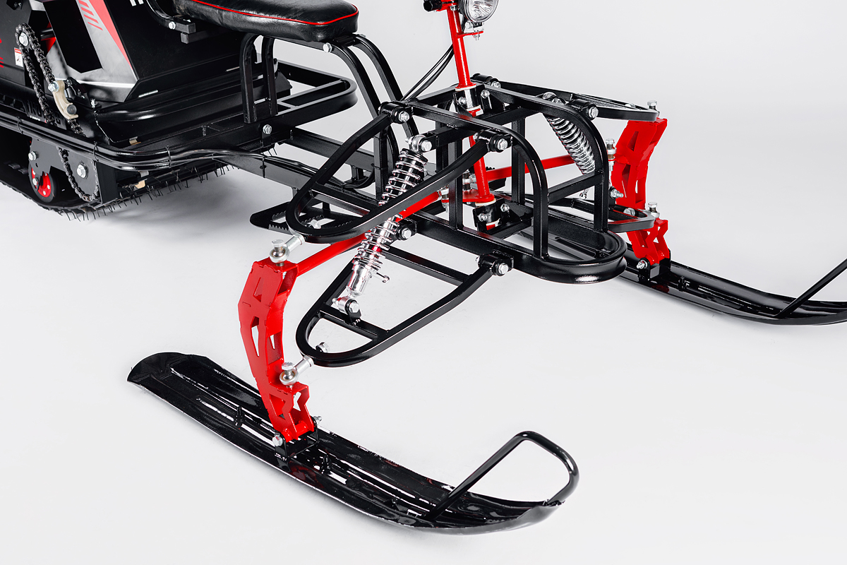 Лыжный модуль IKUDZO с подогревом ручек пластиковые лыжи в Иркутске