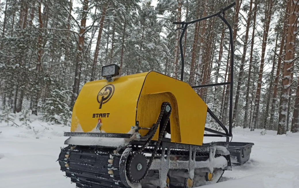 Мотобуксировщик РЫБАК СТАРТ Lifan 15 л.с. (металлический капот) в Иркутске