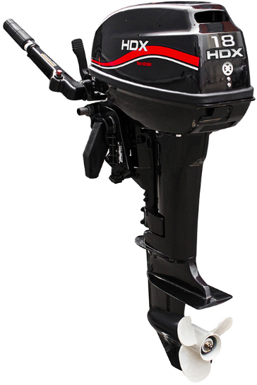 Лодочный мотор 2-х тактный HDX R series TE 18 BMS в Иркутске