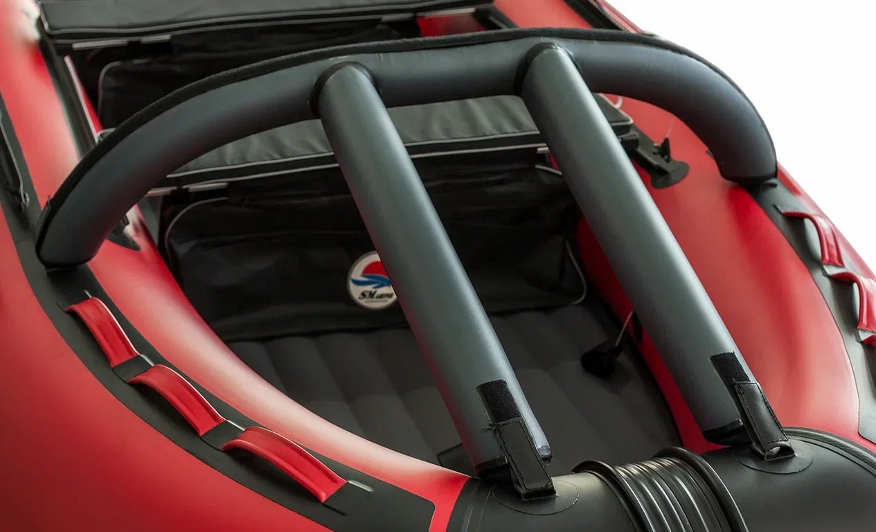 КОМПЛЕКТ НОСОВОГО ТЕНТА К ЛОДКЕ SMARINE AIR MAX 380 ЧЕРНЫЙ в Иркутске