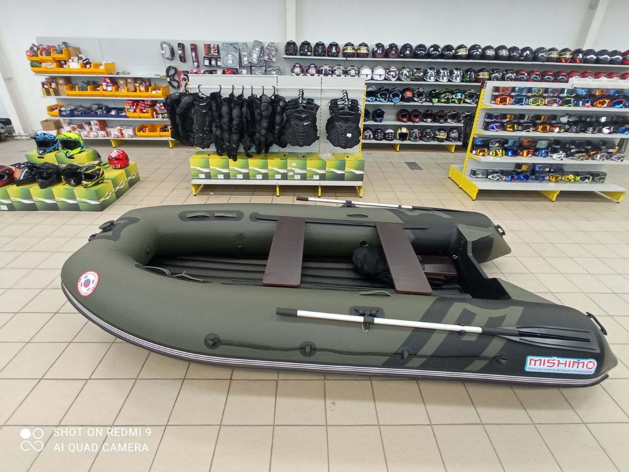 Лодка MISHIMO RIVER JET 460 под водомет в Иркутске