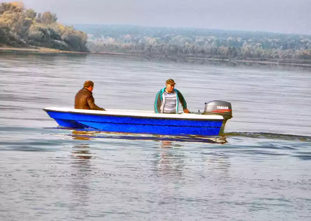 Стеклопластиковая лодка Wyatboat 430 тримаран в Иркутске