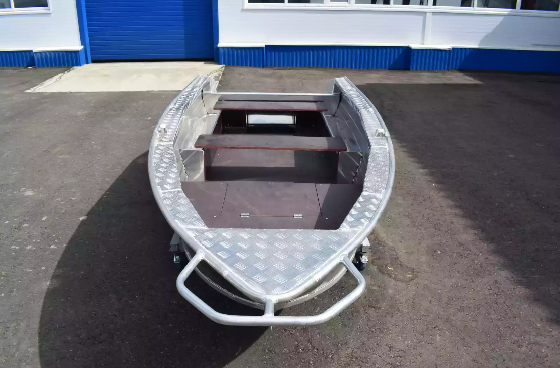 Алюминиевая лодка Wyatboat-390Р Увеличенный борт в Иркутске