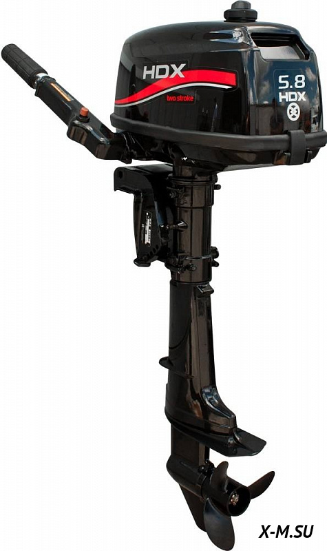 Лодочный мотор 2-х тактный HDX R series T 5,8 BMS в Иркутске