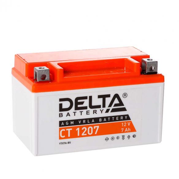 Аккумулятор Delta CT 1207 (12V / 7Ah) в Иркутске