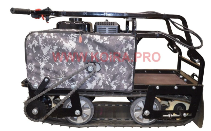 Мини мотобуксировщик КОЙРА "Вжик" (107 см) 7 л/с с ручным стартером в Иркутске