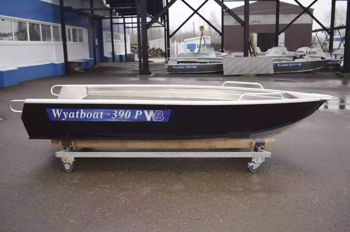 Алюминиевая лодка Wyatboat-390РМ в Иркутске
