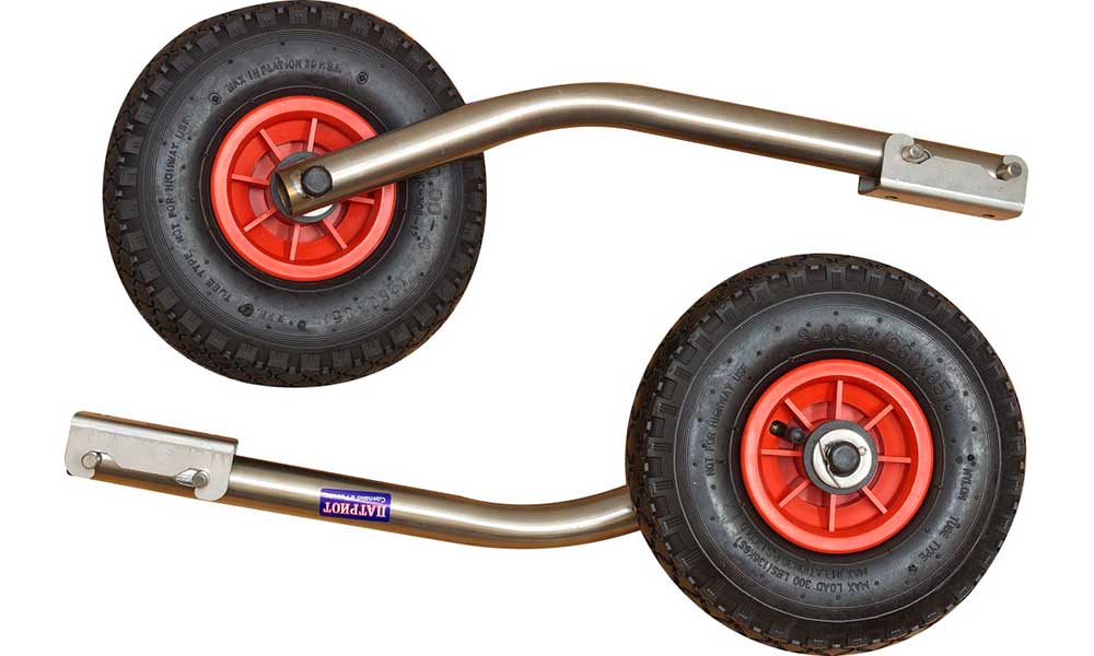 Транцевые колеса модульные удлиненные из нержавеющей стали в Иркутске