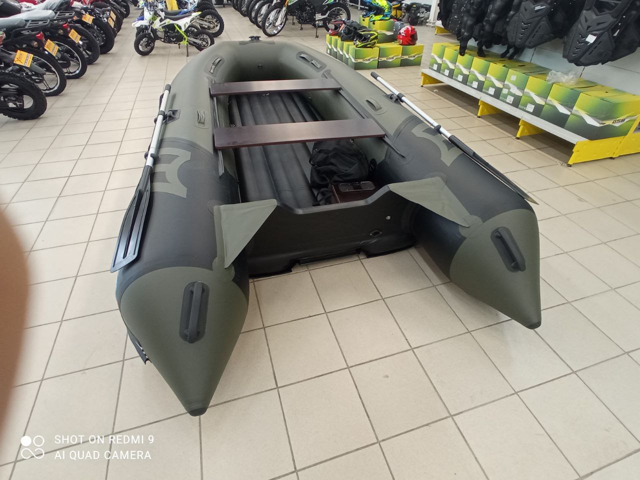 Лодка MISHIMO RIVER JET 390 под водомет в Иркутске