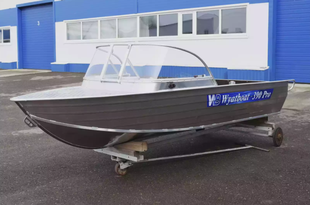 Алюминиевая лодка Wyatboat-390 Pro в Иркутске