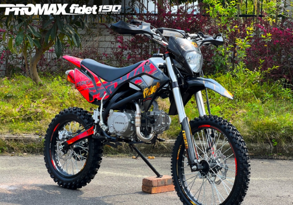 Мотоцикл (питбайк) PROMAX FIDET (ФАЙДЕТ) 190E MAX PRO LUX 19/16 в Иркутске