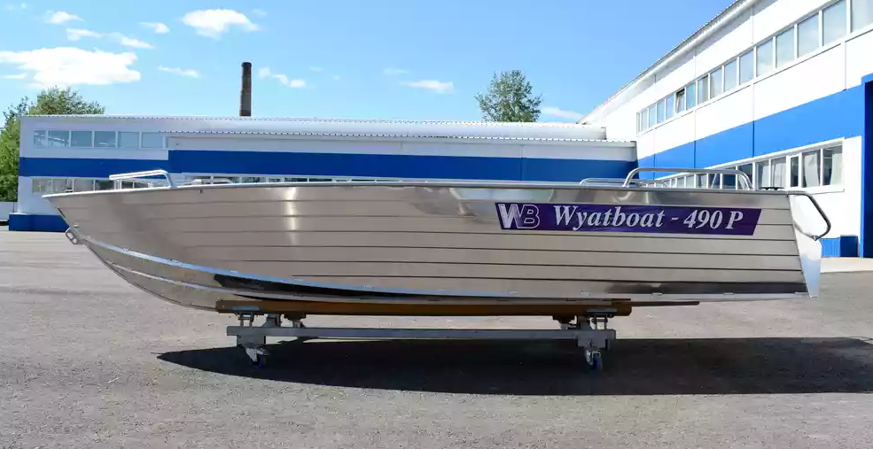 Алюминиевая лодка Wyatboat-490 P в Иркутске