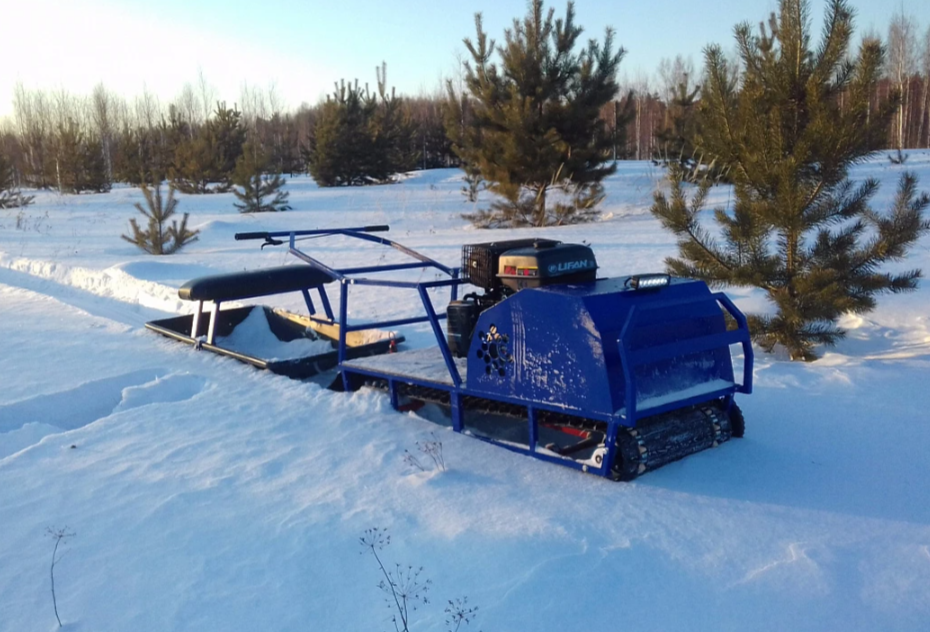 Мотобуксировщик Альбатрос-XLV 15 тележки, 1450 мм в Иркутске