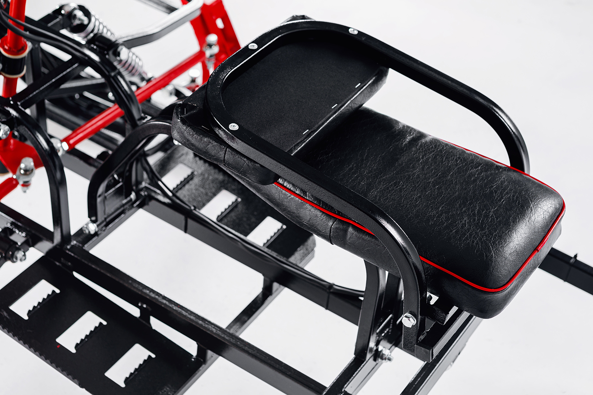 Лыжный модуль IKUDZO с подогревом ручек пластиковые лыжи в Иркутске