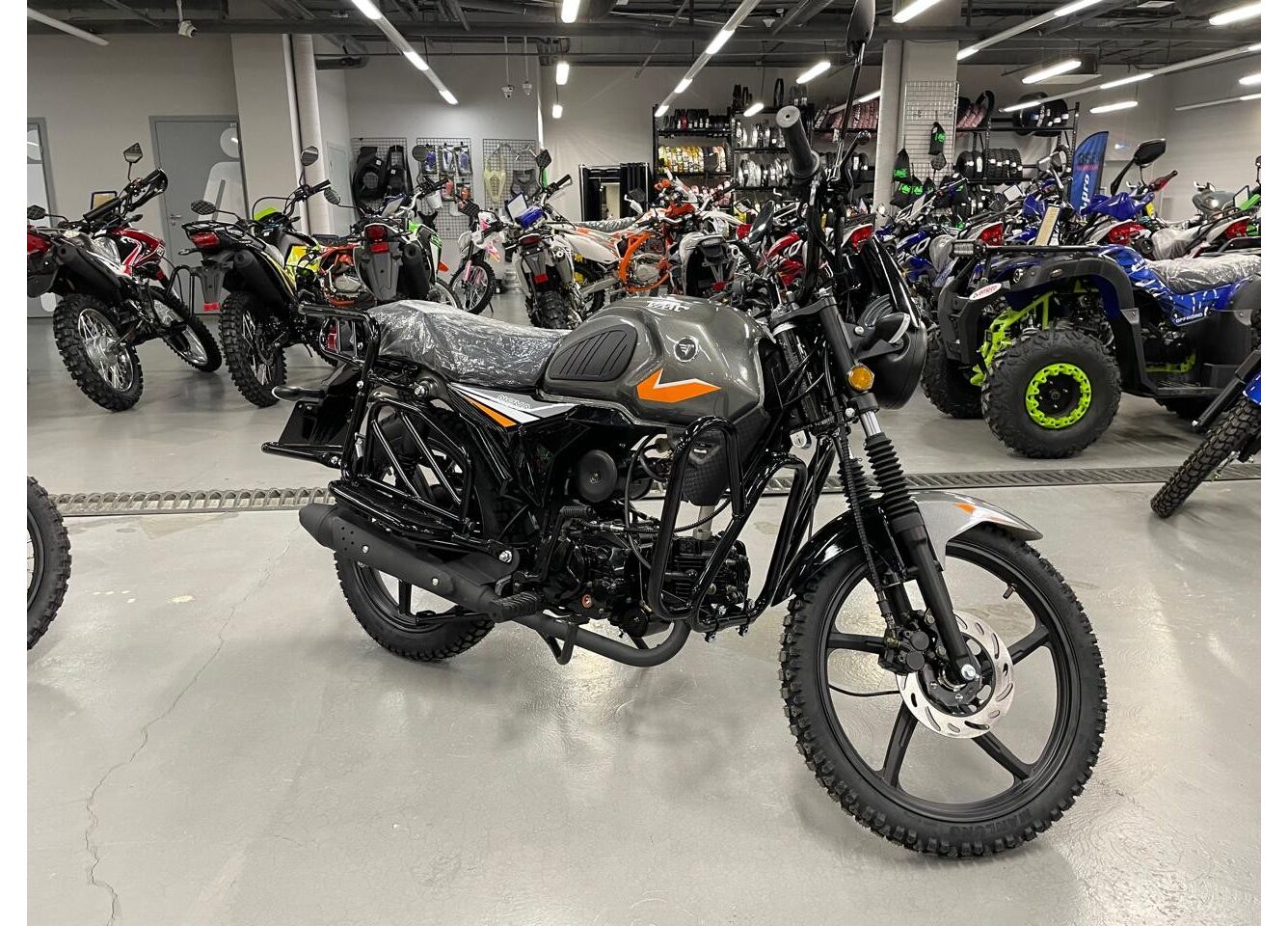 Мопед VMC NOVA 49сс (125сс) Led Full, дисковый тормоз, RKB RATO с баланс. валом, сигнализация в Иркутске