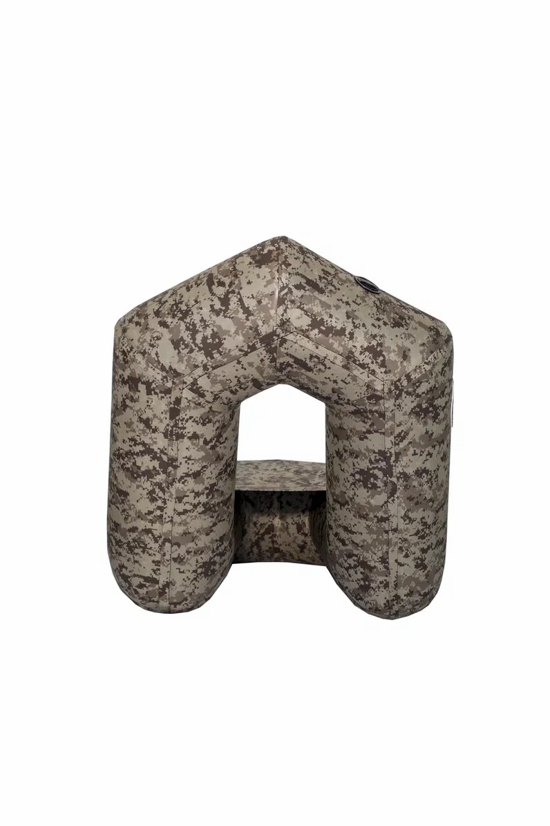 КРЕСЛО НАДУВНОЕ SMARINE, 85Х75 СМ, ПВХ, КОРИЧНЕВЫЙ ПИКСЕЛЬ в Иркутске