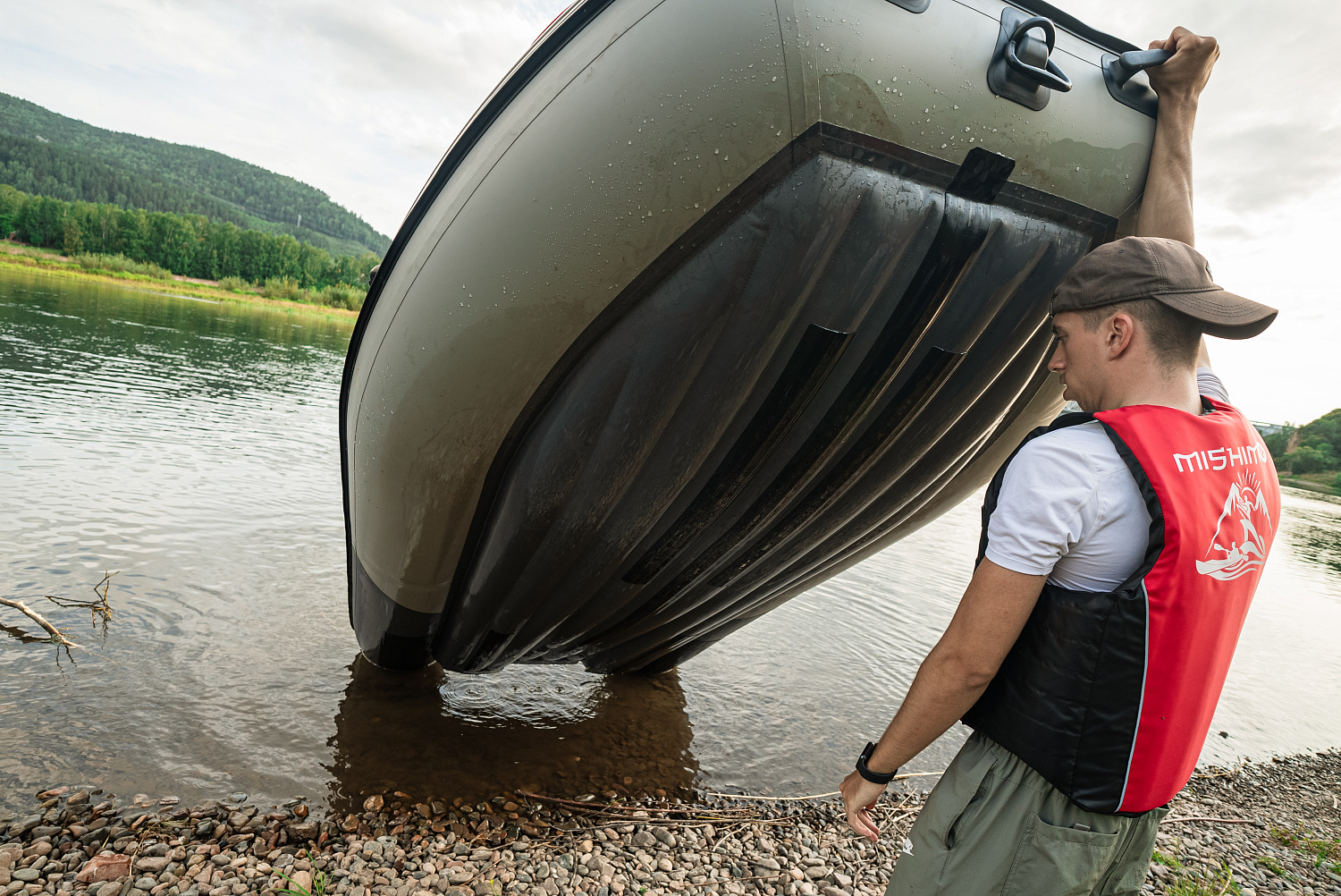 Лодка MISHIMO RIVER JET 390 под водомет в Иркутске