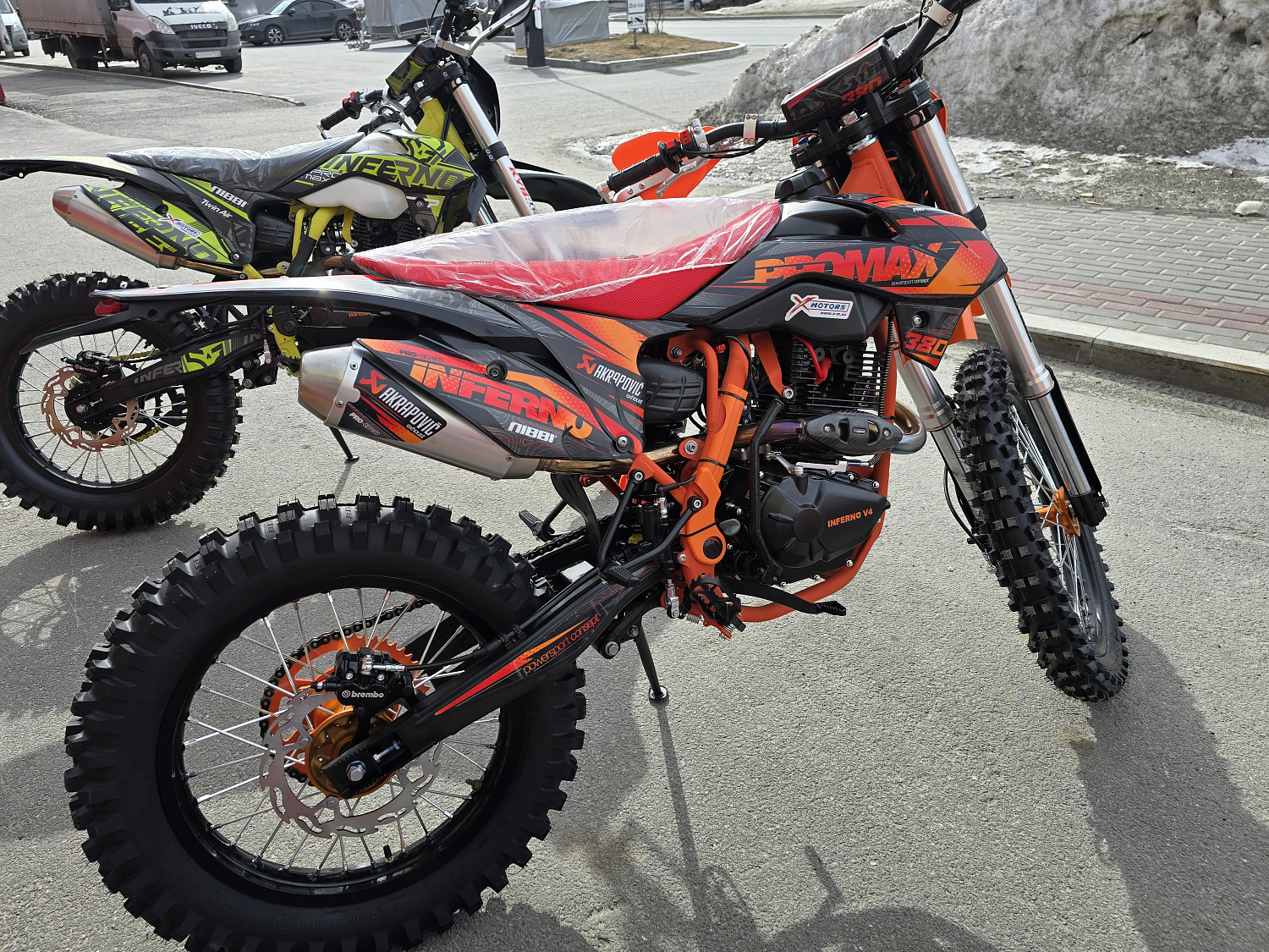 Кроссовый мотоцикл PROMAX INFERNO 380 (4 valves, 5 gears) в Иркутске