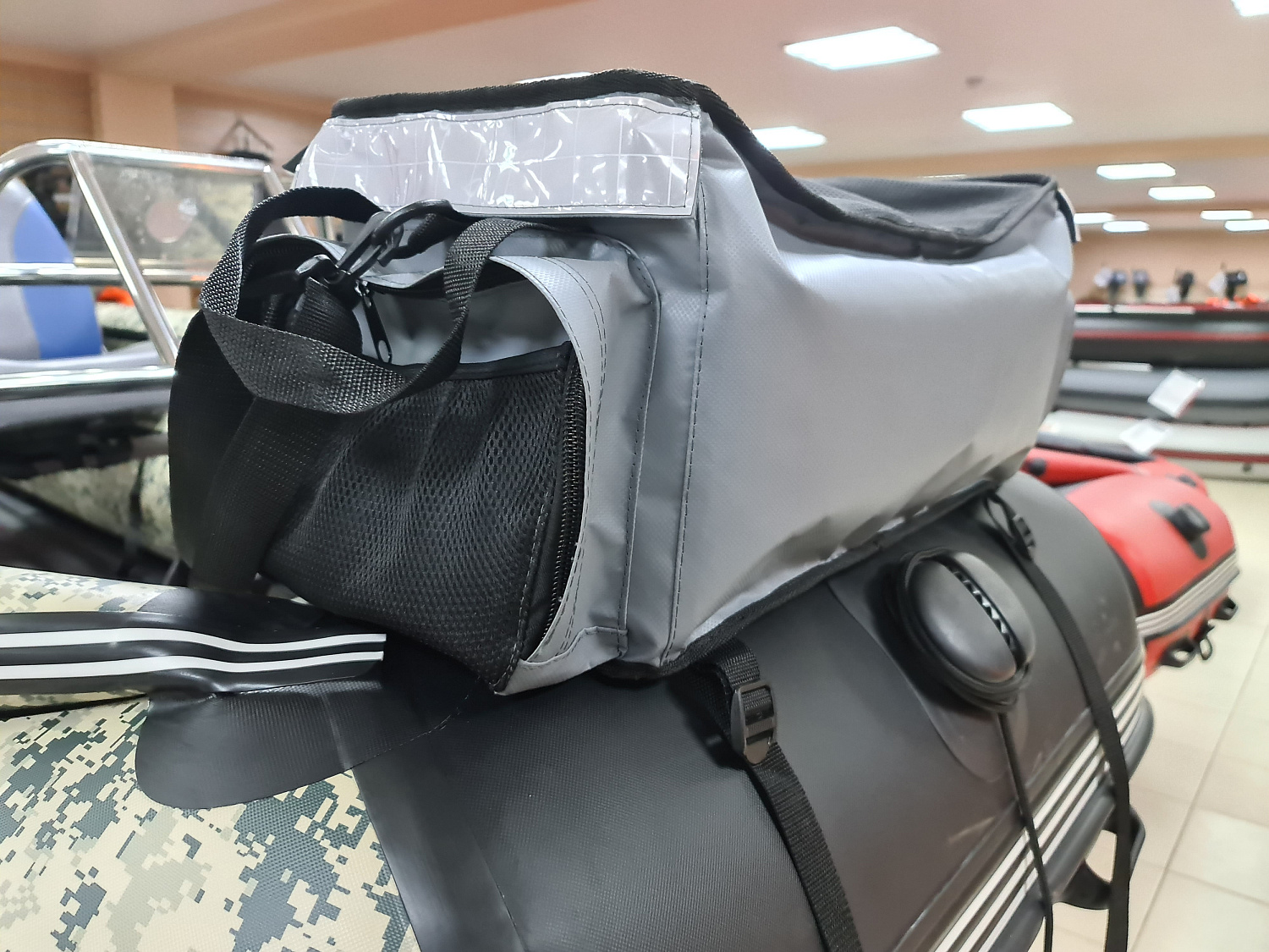 СУМКА ЛЮКС НА БАЛЛОН ДЛЯ ЛОДОК ПВХ 50Х25Х25 СМ в Иркутске