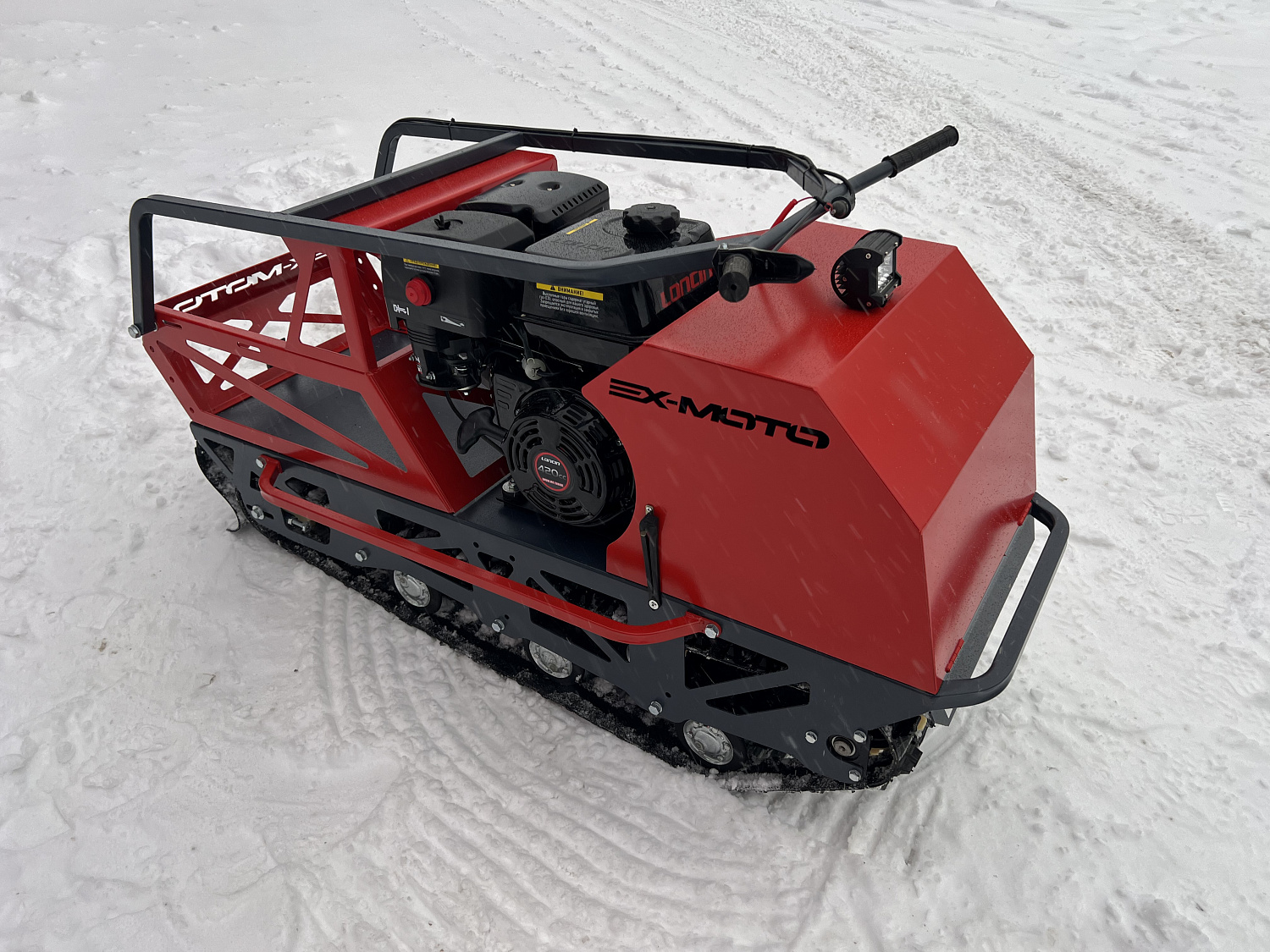 Мотобуксировщик EX-MOTO SNOWDOG S500 15л.с в Иркутске