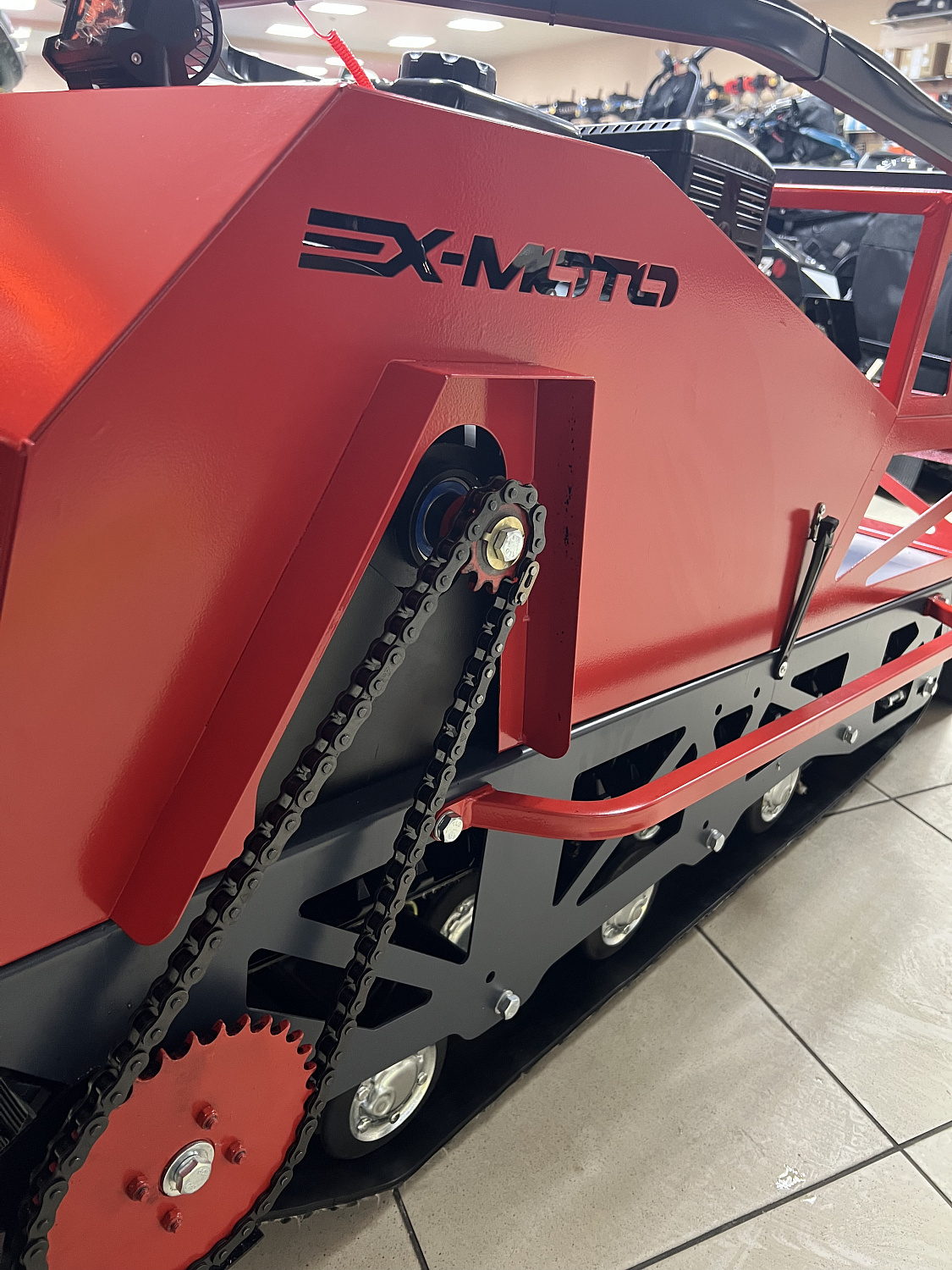 Мотобуксировщик EX-MOTO SNOWDOG S500 15л.с в Иркутске